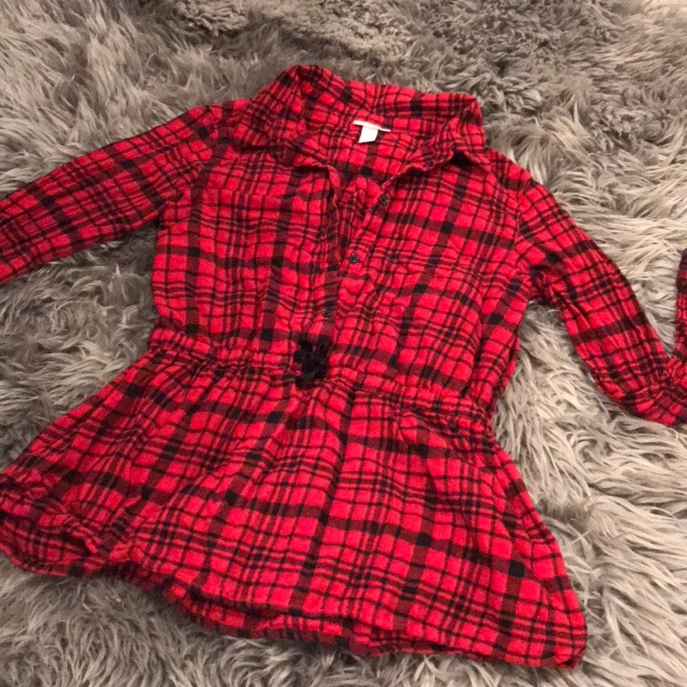 Cat & Jack Girls Flannel